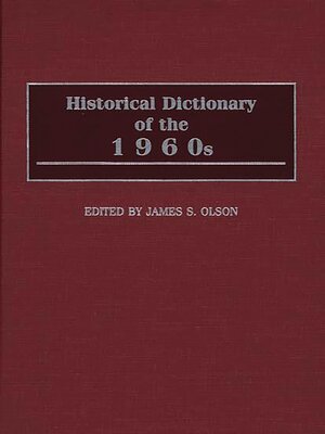 cover image of Historical Dictionary of the 1960s